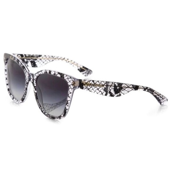 Dolce & Gabbana Accessories - BNIB Dolce&Gabbana Oversized Glam Lace Sunglasses